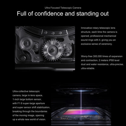 Huawei Pura 70 Ultra 5G Smartphone 6.8" 120Hz Screen Kirin 9010 Harmony OS 1-Inch Retractable