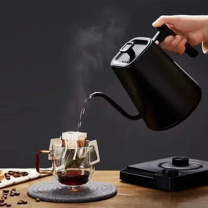 Gooseneck Electric Kettle with Temperature Control For Coffee and Tea