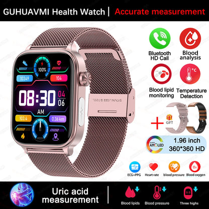 Smartwatch For XIAOMI ECG+PPG Blood Fat Uric Acid Health Monitoring Heart Rate Blood Pressure Measurement