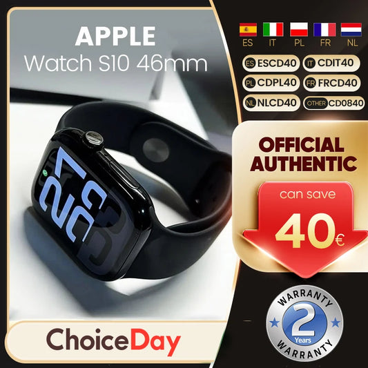 Apple Smartwatch serie 10 2024 con GPS 46mm 42mm ios