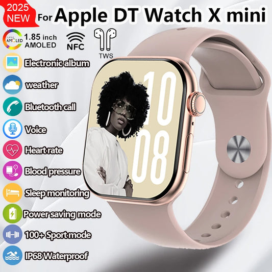 Apple DT Smart Watch X Mini 3D con AI Voice e NFC da 1,85 pollici