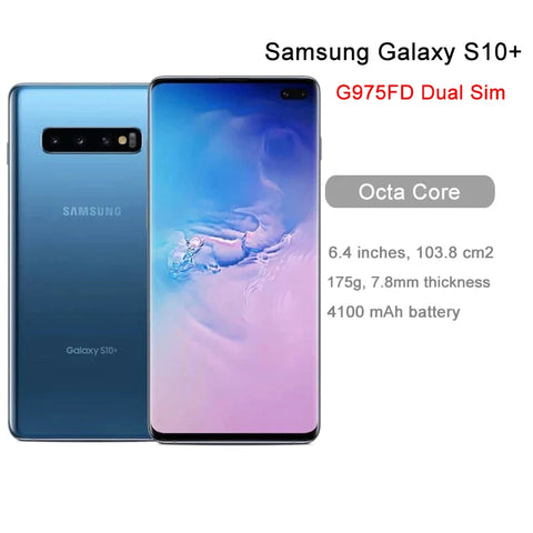 Samsung Galaxy S10+ S10 Plus Duos G975FD Dual Sim 8/12GB RAM