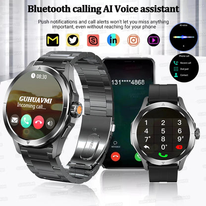 Smartwatch For Xiaomi S4 Ultra 1.53 inch AMOLED NFC GPS Compass Heart rate Tracking