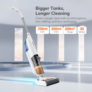 ILIFE W90 Cordless Wireless Wet Dry Smart Mop Washing