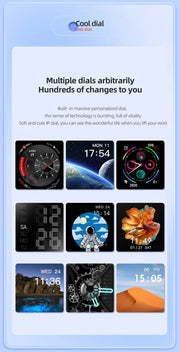 4G Network Smartwatch AMOLED Android Call GPS HD Camera NFC SIM Card