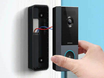 Video Doorbell Camera Wireless WiFi PIR Motion Detection Alexa 5MP