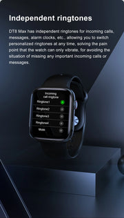 For Apple New GPS Smart Watch Series 9. Always Display Body Temperature, Calls, NFC