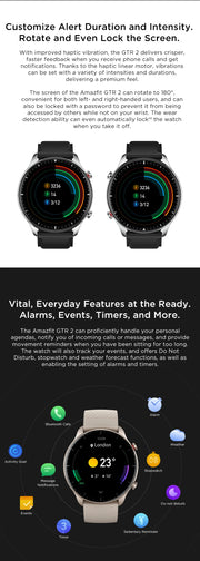 [New Version] Amazfit GTR 2 Smartwatch Alexa Built-in Ultra-long Battery Life