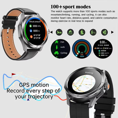 Smartwatch For Xiaomi S4 Ultra 1.53 inch AMOLED NFC GPS Compass Heart rate Tracking