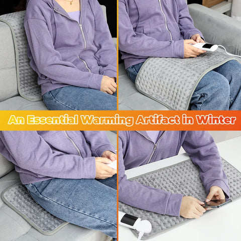 58*29 CM Electric Heating Blanket Heated for Bed Sofa Warm Winter Thermal Blankets