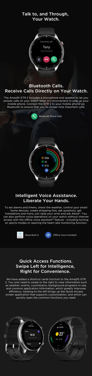 [New Version] Amazfit GTR 2 Smartwatch Alexa Built-in Ultra-long Battery Life