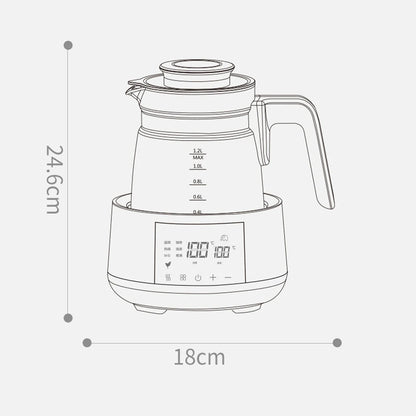 Thermostatic Electric Milk Baby Regulator Kettle Keep Warm 24 Hours With Smart Insulation