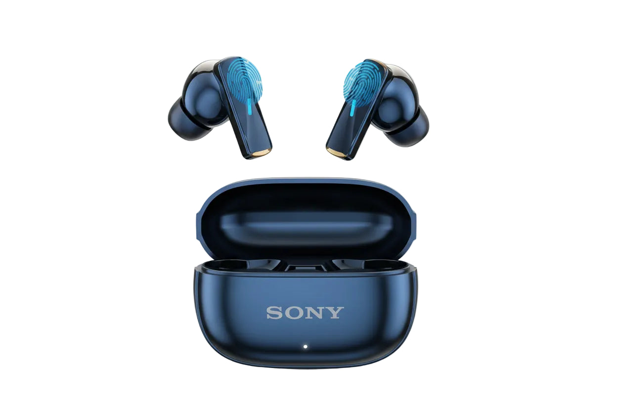 touch control wireless earbuds for study and gym