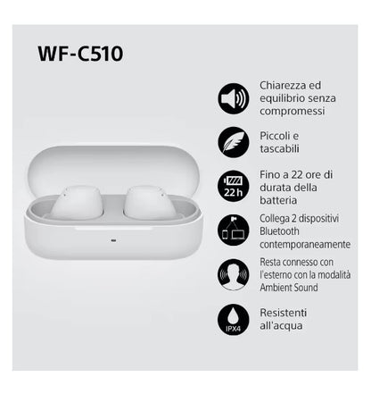 Sony mate 50 earbuds wirless bluetooth C510