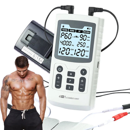 dual channel electrotherapy machine for home physiotherapy