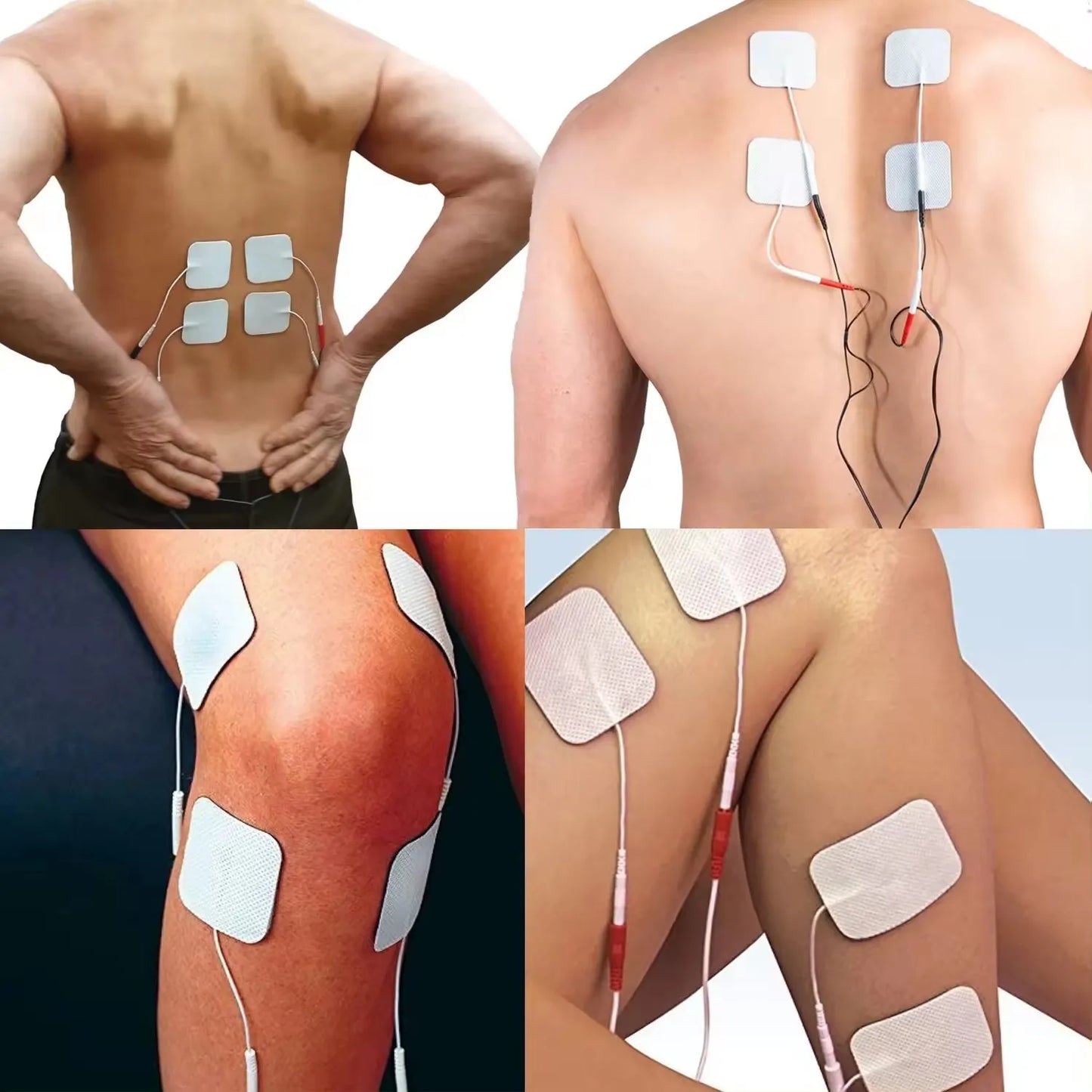 TENS EMS muscle stimulator electrotherapy device 60 modes
