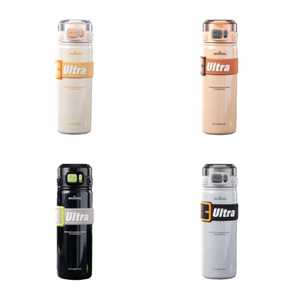 Leakproof vacuum insulated sports water bottle