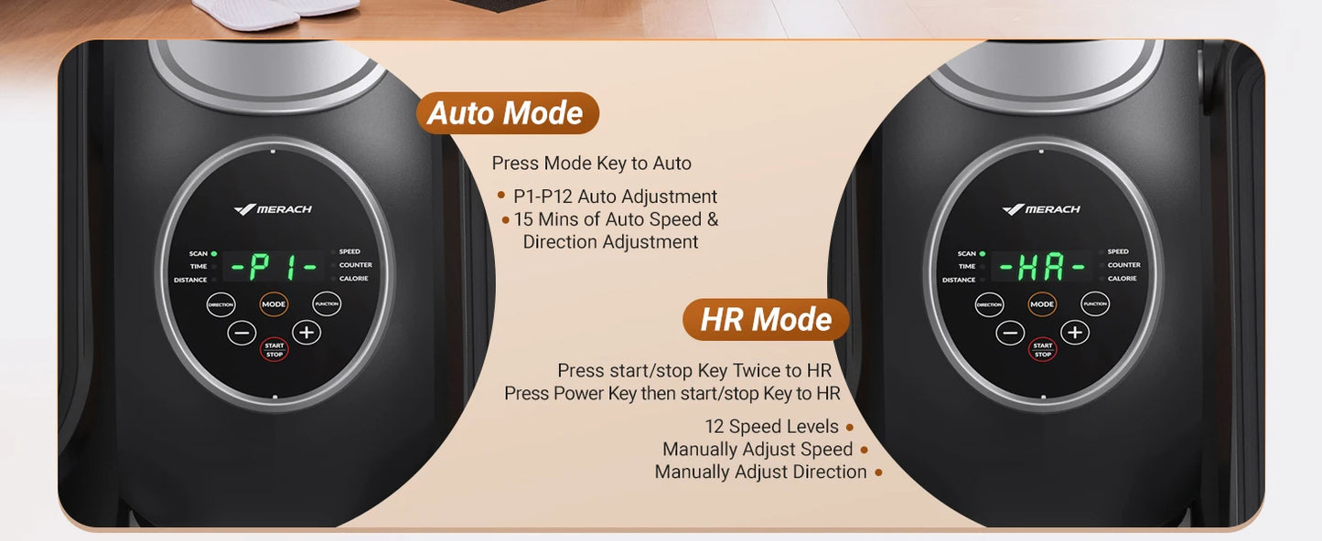 electric under desk elliptical trainer with remote control and LCD display
