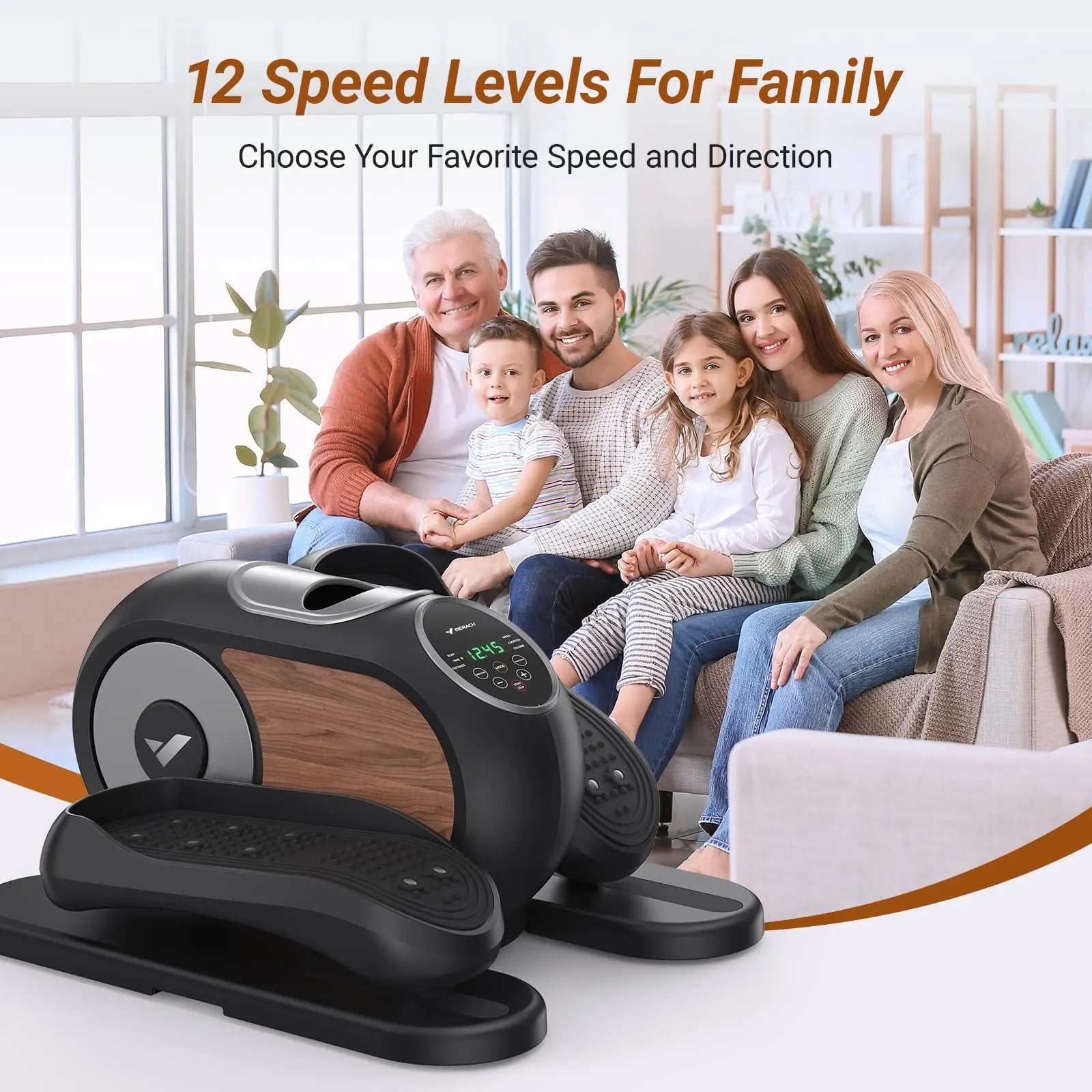 mini elliptical machine for seniors home cardio workout