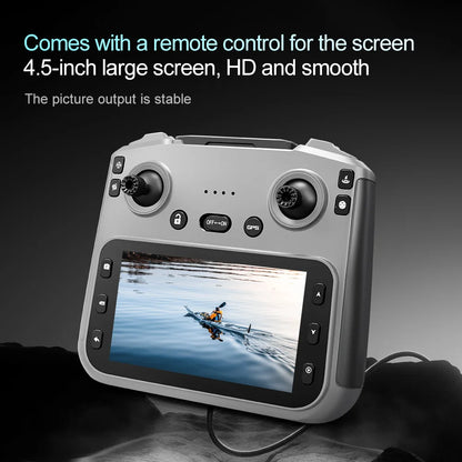 8k gps drone with screen remote controller no phone needed
