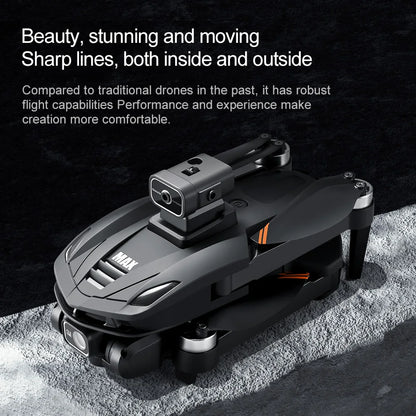 smart rc drone with 360 obstacle avoidance and eis stabilization