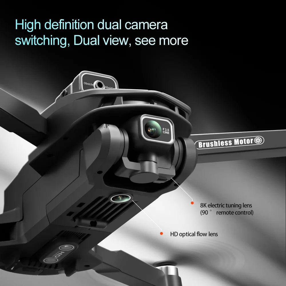 drone with 360 obstacle avoidance and long flight time