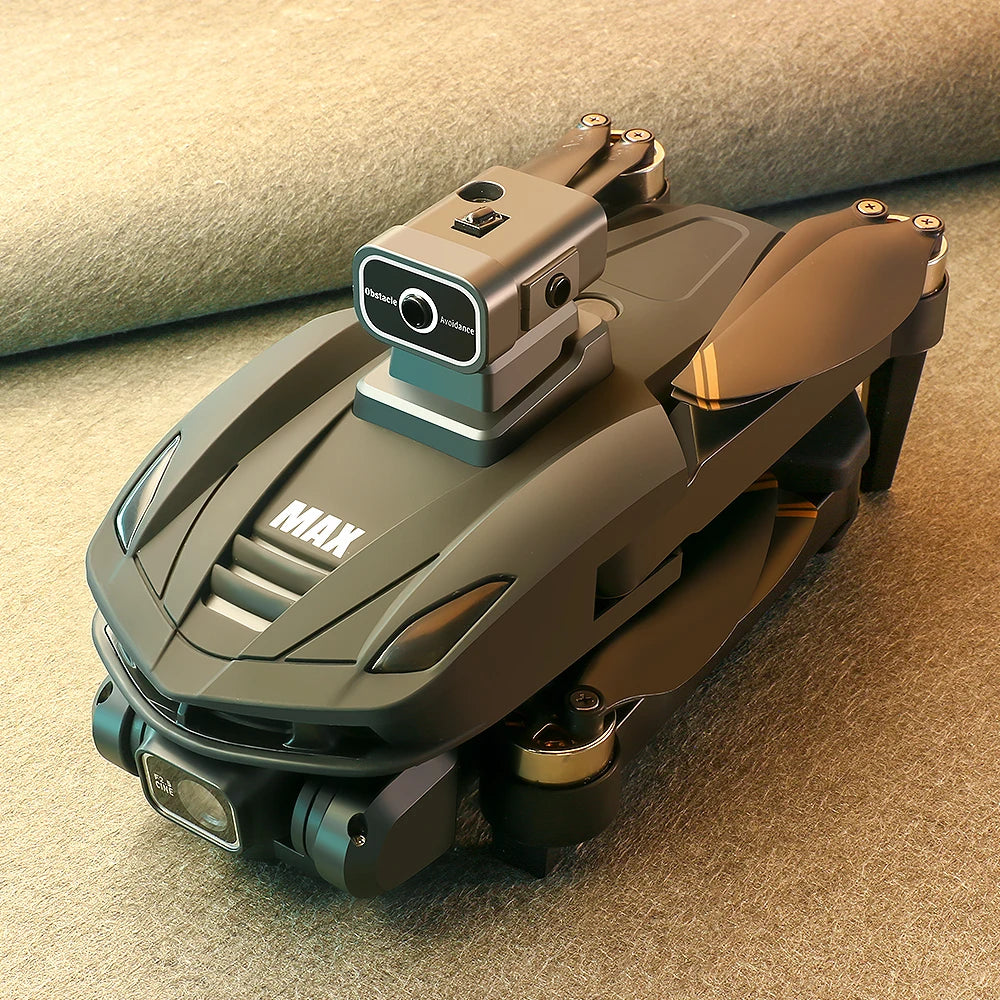long range rc drone with lcd display remote and gps tracking
