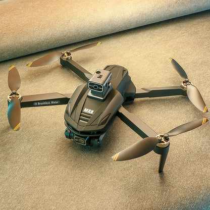 foldable 5g fpv drone with dual camera and obstacle avoidance