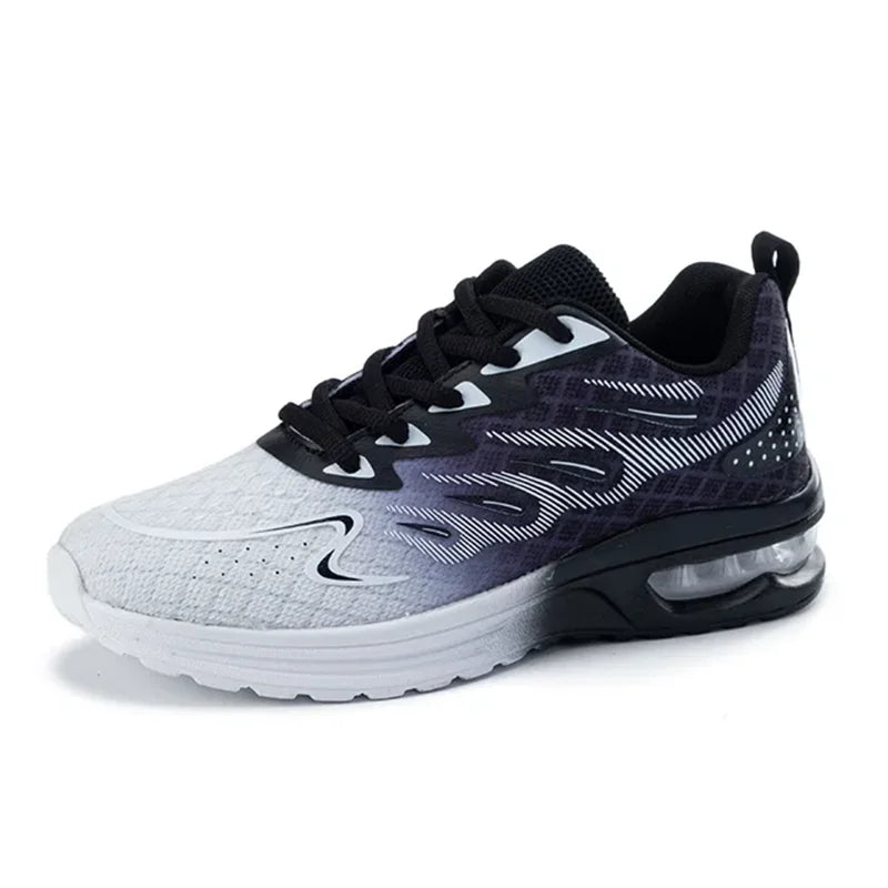 breathable mesh sport shoes for women air sole