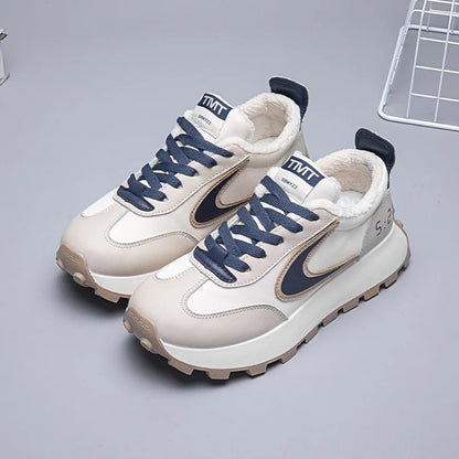 breathable microfiber sneakers women height increase
