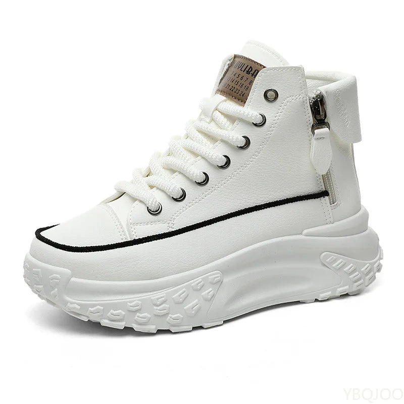 comfortable eva insole high top sneakers women