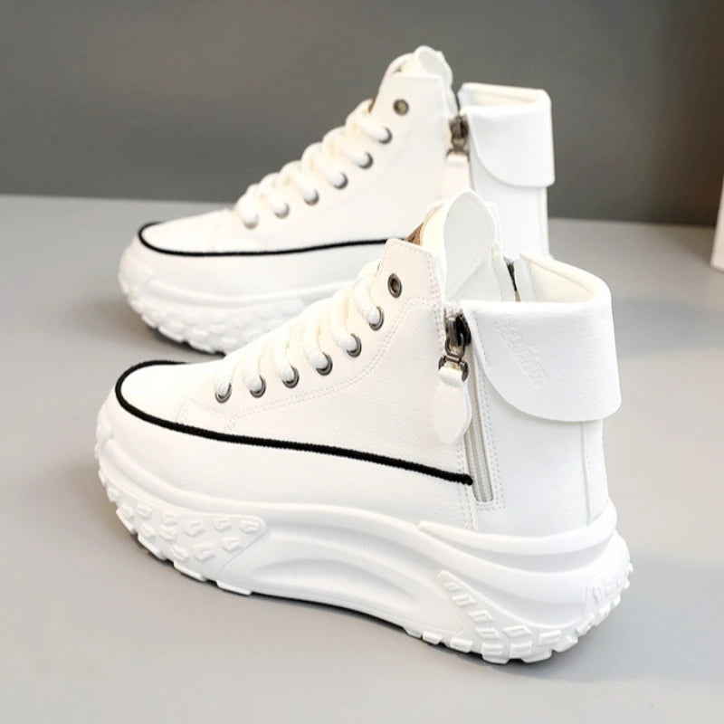 comfortable eva insole platform sneakers for daily wear women