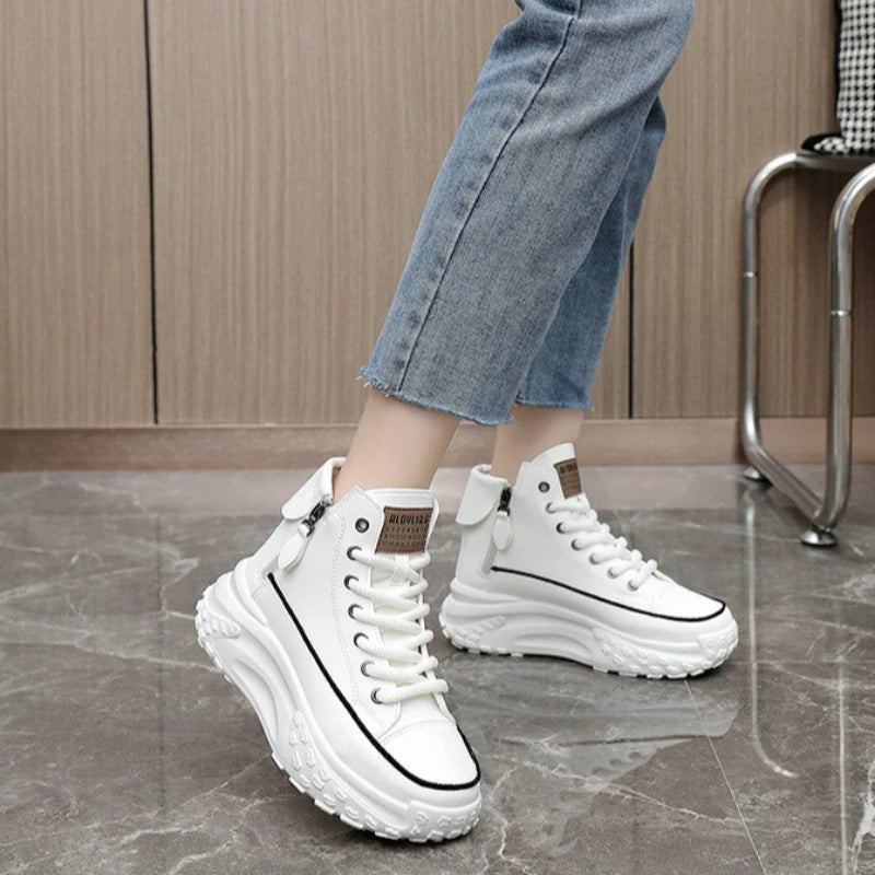 fashion high top trainers for women