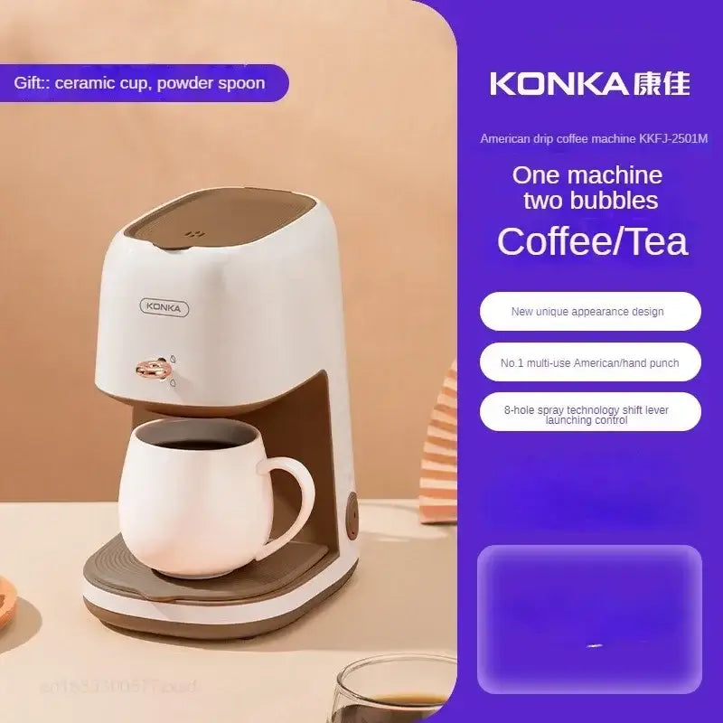 compact coffee machine for travel and small spaces