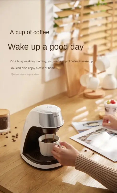 Xiaomi Mijia coffee machine side view modern design