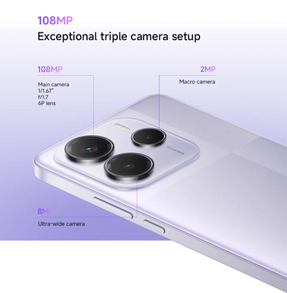 Redmi Note 14 AMOLED 120Hz display