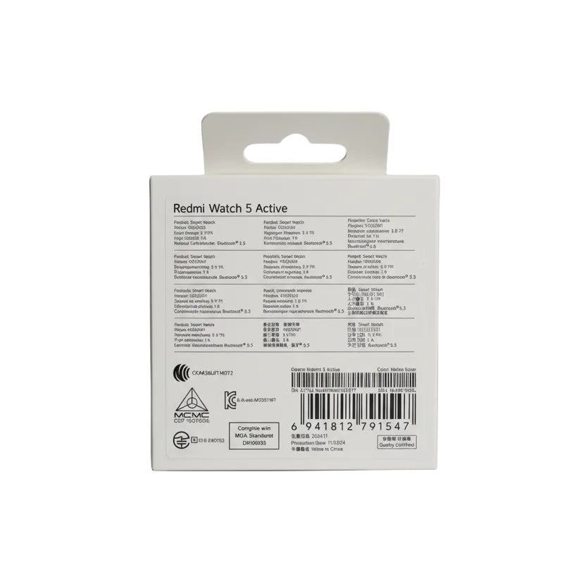 Xiaomi Redmi SmartWatch 5 Bluetooth 5.3 With LCD Display