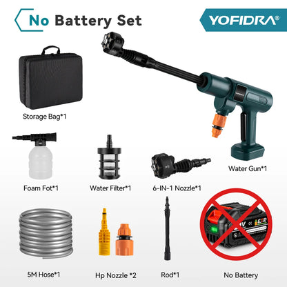 portable 21V pressure washer car cleaning