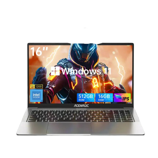 Acemagic Laptop with Intel Alder Lake-N N97 processor and Windows 11 operating system