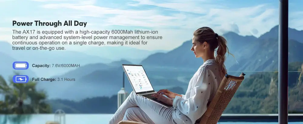 Acemagic 17.3inch Laptop with High Performance Quad Core-12th Alder Lake laurichshop