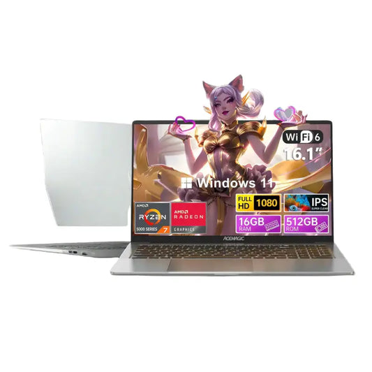 Acemagic windows 11 Laptop with AMD Ryzen 7 5700U processor