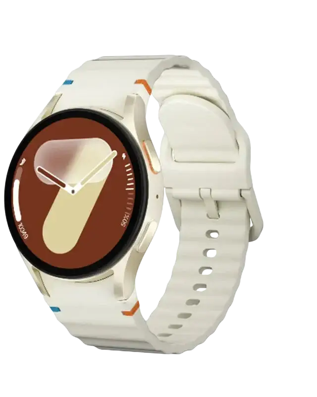 Health monitoring smartwatch with temperature and stress metrics