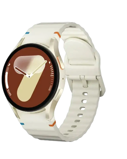 Health monitoring smartwatch with temperature and stress metrics