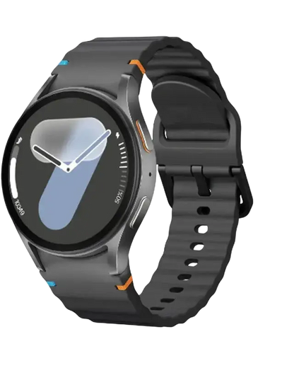 Smartwatch with calorie, distance and steps tracking