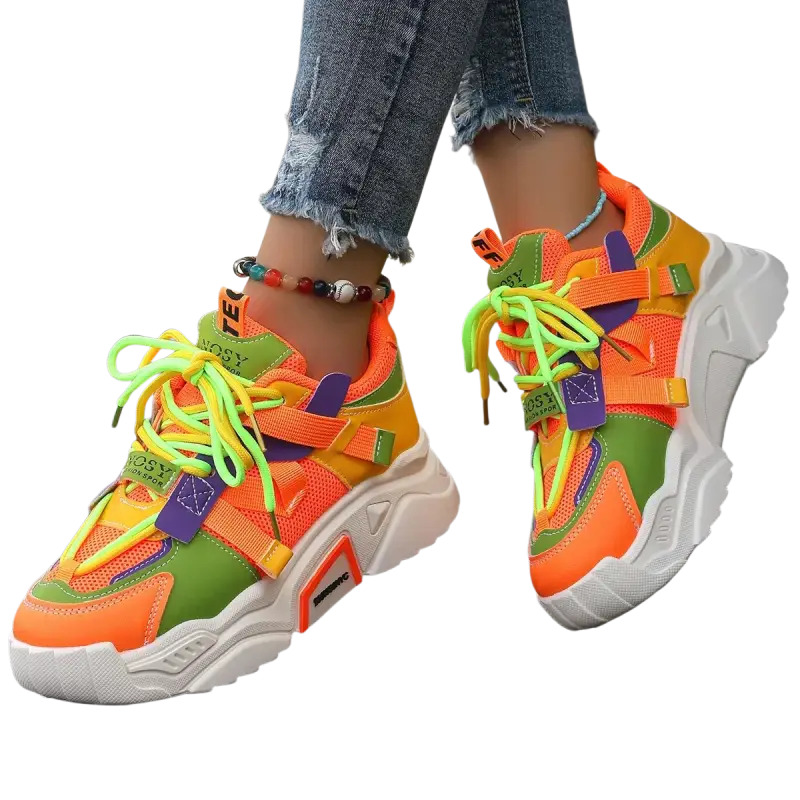 AJCR Women's Vulcanize Sneakers - Side Angle