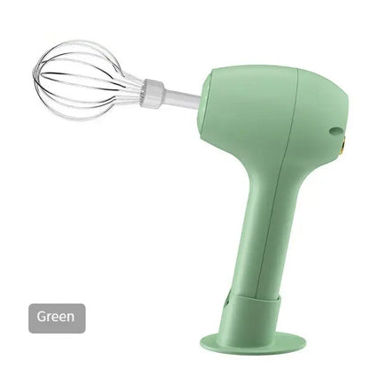 Automatic Portable Electric Food Mixer - Green