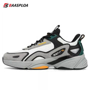 Baasploa Lightweight Running Shoes For Men 2023 Men's Designer Leather Casual Sneakers Lace Up Male Outdoor Sports Shoe Tennis - laurichshop