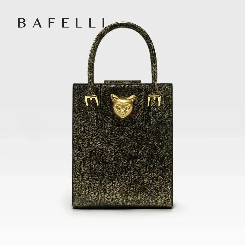 Bafelli Designer Mini Tote Cross Body Trending Shoulder Cat Handbag laurichshop