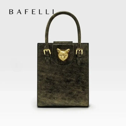 Bafelli Designer Mini Tote Cross Body Trending Shoulder Cat Handbag laurichshop