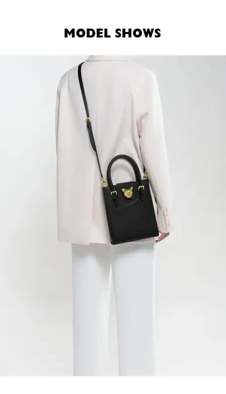 Bafelli Designer Mini Tote Cross Body Trending Shoulder Cat Handbag laurichshop